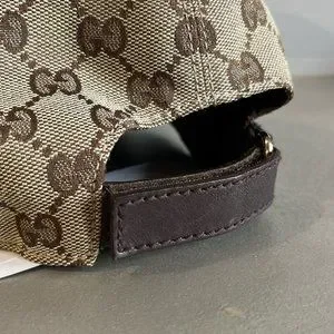 Gucci | Accessories | Gucci Natural Monogram Stripedtrim  display picture 3